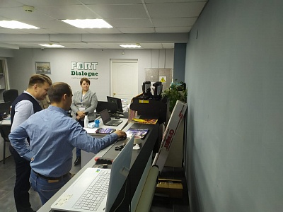 С 20 по 22 октября в филиале компании Форт Диалог в г. Ижевск состоялась презентация широкоформатного УФ-принтера Mimaki UJV100-160 